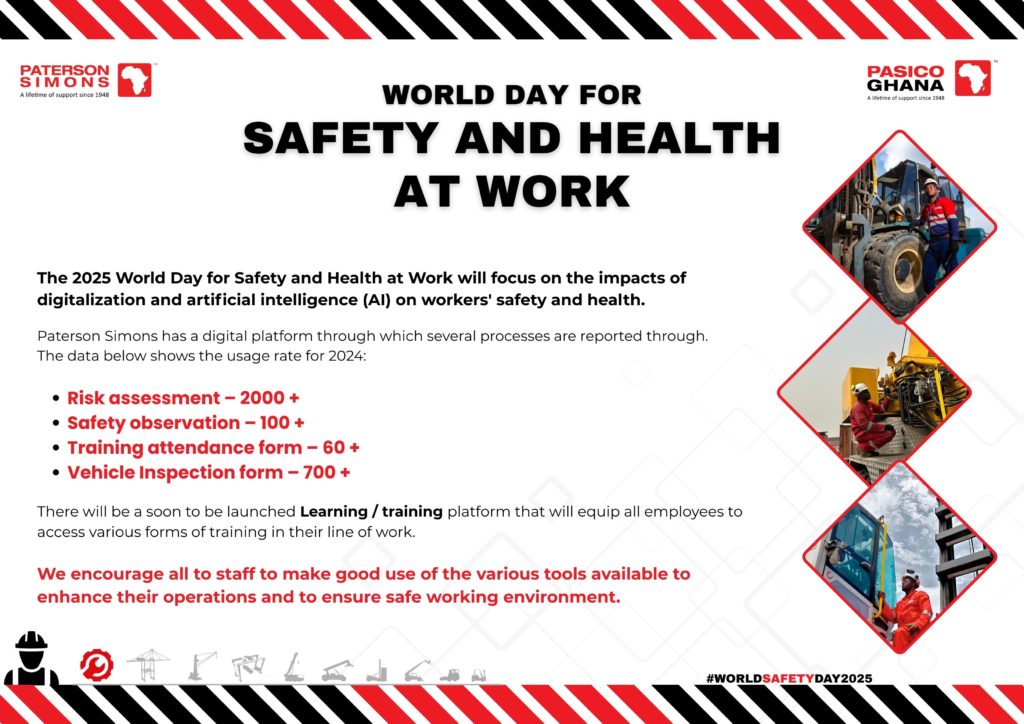PATERSON SIMONS GROUP PROUDLY CELEBRATES WORLD DAY FOR SAFETY AND HEALTH AT WORK 2025