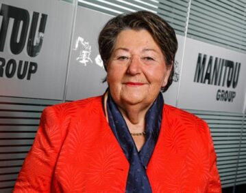 PATERSON SIMONS PAYS TRIBUTE TO JACQUELINE HIMSWORTH, CHAIRMAN OF THE BOARD OF DIRECTORS OF MANITOU GROUP