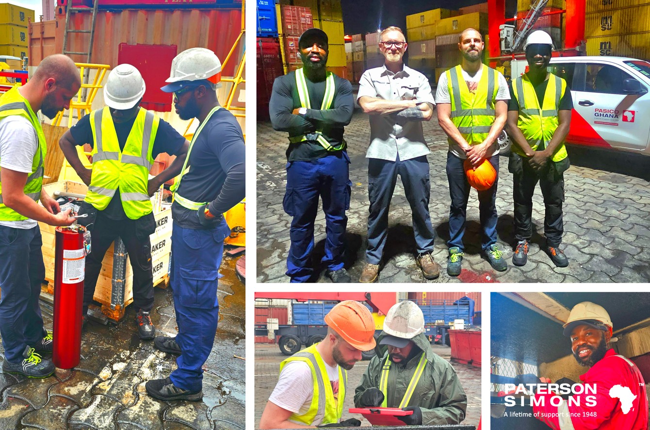 ENHANCING KONECRANES RUBBER TYRED GANTRY CRANE (RTG) SAFETY AT BENIN TERMINAL WITH FOGMAKER FIRE SUPPRESSION SYSTEMS